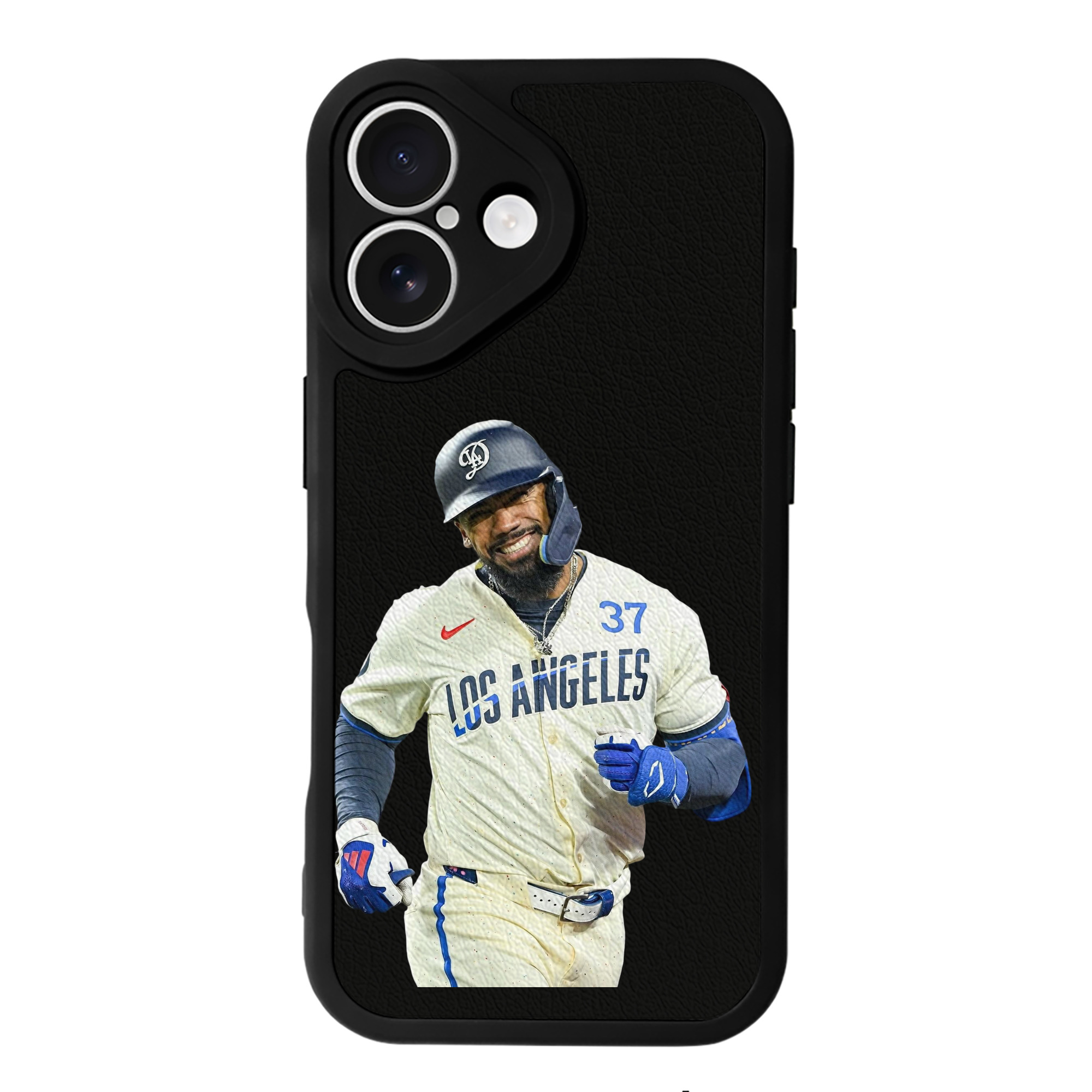  IPhone 16 Silicone Leather Case – UV Print, Lambskin Texture – Perfect Fit, Wireless Charging Compatible, Scratch Resistant, Precise Cutouts – Stylish Protection For IPhone 16